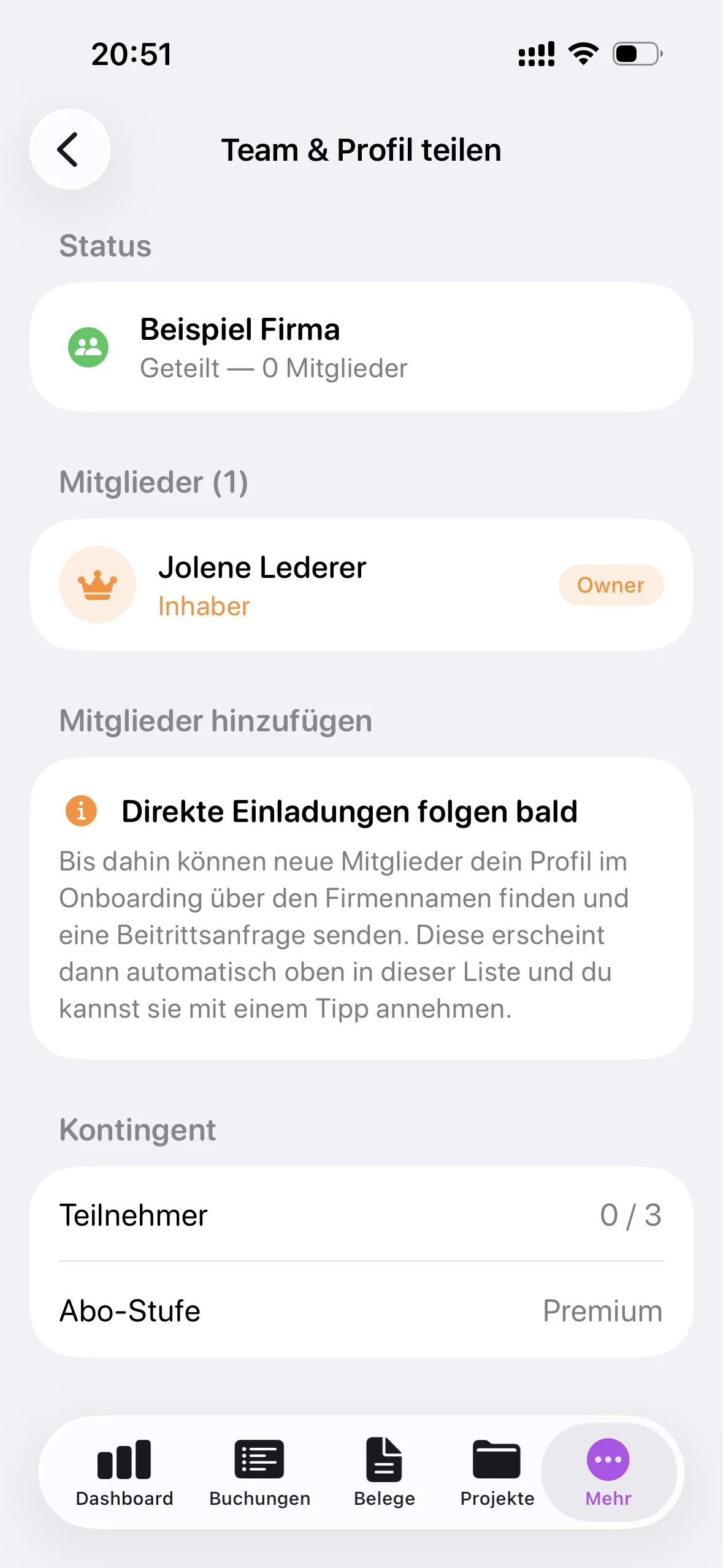 CloudKit Sharing — Accounted.